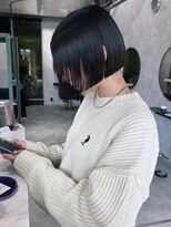 クペウイビ 心斎橋(cope'u yive)&nbsp;ボブ/ダブルカラー/ケアブリーチ/ブロンド/梅田/大阪