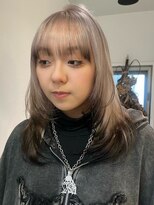 サンクプロジェクト(cinq PROJECT) ホワイトベージュエンドカラー