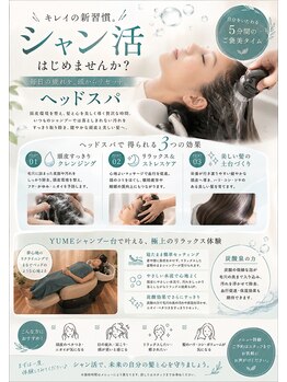 スティーナ メンズ(SUTEANA メンズ)の写真/頭浸浴と活泡泉をとりいれた癒しのヘッドスパで心身を整える特別な時間を体験☆