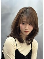 イマージュヘアー&nbsp;韓国風ミディアムレイヤー