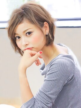 ジェム(GEM) ＊*GEM*＊ハネさせない☆耳かけショートボブ