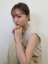 ガーランドウメダ(Garland umeda)&nbsp;オリーブブラウン　アディクシーカラー　担当　輪玉