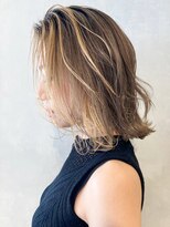 アルバム 新宿(ALBUM SHINJUKU)&nbsp;フェイスフレーミングカラー_ココアブラウン_ba301243