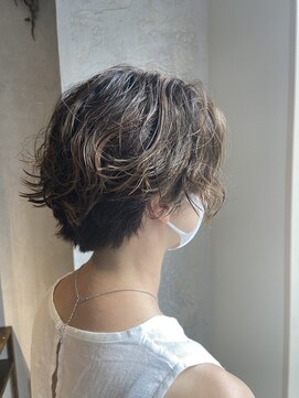 エディ(eddie) 【eddie】ニュアンスパーマショート