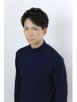 メンズ ウィル バイ スヴェンソン 新宿スタジオ(MEN'S WILL by SVENSON)&nbsp;アップバング×束感×ＯＮOFFアレンジ シークレットパーマ