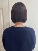 【MIO】ぱつっとぼぶ×パープルブラウン