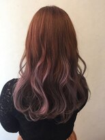アレンヘアー 九条店(ALLEN hair) ピンクレッドバイオレットグラデーション