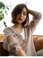 ジエクト 本店(The Ect)&nbsp;大人ボブ×ひし形シルエット×大人ガーリー