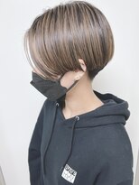 モリオフロムロンドン 原宿本店(morio from London)&nbsp;【morio原宿】ツーブロック刈り上げショートコントラストカラー