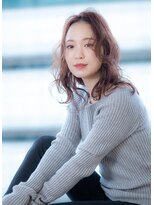 ユニックス モザイクモール港北店(UNIX)&nbsp;【UNIX港北店】カシスベージュセミディ#抜け感#暖色カラー