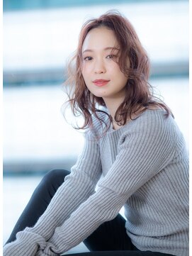 ユニックス モザイクモール港北店(UNIX) 【UNIX港北店】カシスベージュセミディ#抜け感#暖色カラー