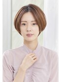 ☆顔周りレイヤー☆バングなし☆大人カジュアル☆ベージュ