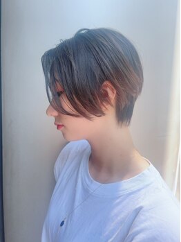 グランツヘアデザイン 四谷(GRANZ hair design)の写真/1ミリ単位でこだわった“GRANZ”の繊細なカット技術で、あなただけのショートスタイルを実現♪