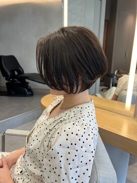 ルネ 北千住(Renee) ショートボブ_アッシュベージュ_くびれショート