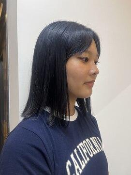 ボレロ ヘアーアンドライフサロン(volero hair life salon) ブルーブラック