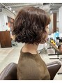 アオゾラヘアーカミノウラ(AOZORA HAIR kaminoura)&nbsp;ボブパーマで朝のスタイリングが楽ちんに♪[パーマ/ボブ]