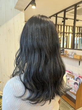イコウヘアデザイン(icou hair design) ☆透明感が魅力の暗髪ロング☆
