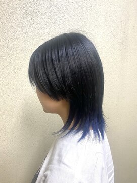 アッシュ 西荻窪店(Ash) ウルフスタイルのインナーカラー
