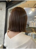 切りっぱなしボブ