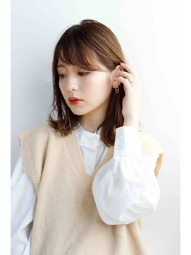 ヘアーゼロ 南新町(HAIR ZERO) 外ハネ×ふんわり×小顔カット