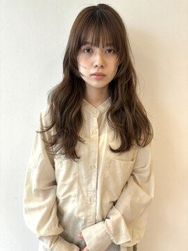 ユーフォリア 青山(Euphoria) 柔らかベージュ × 顔まわりレイヤー○ 担当ももこ