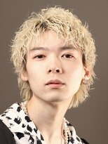 エース(ACES)&nbsp;スパイキーショート×ツイストスパイラル×ハイトーンブリーチ