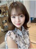 表参道アフロート張替　くびれボブミディアム