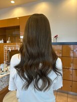 ビーグレイス パティオ&nbsp;透明感オリーブカラー×20代艶々ロング