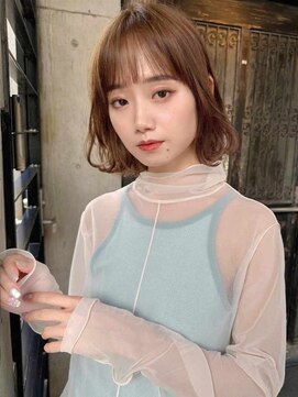 ミンクス 青山店(MINX) イメチェン前髪小顔ボブ_表参道/青山