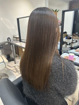 オルメント 天満 南森町(ORL'MENT) 20代30代40代髪質改善トリートメントブループラック透け感