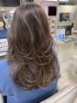 ショコララテ&nbsp;【レイヤースタイル】セミロングレイヤー　片野