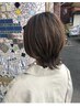 《くすみN.ルフレカラー》N.カラー＋カット＋COTAプレミークTM 15620→12500