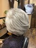 デザインパーマ+カット/COTAシャンプー、トリートメント使用