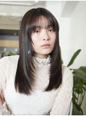 韓国レイヤー/くびれレイヤー/顔周りレイヤー/ケアブリーチ