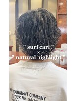 ラドンナ アデッソ(LA.DONNA addesso)&nbsp;サーフメッシュカール