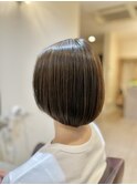 後ろ姿美人を叶える艶ボブ　/ヘッドスパ/髪質改善/白髪ぼかし