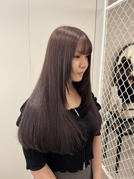 ゼスト 八王子店(ZEST) 【瑠唯】透明感たっぷりラベンダーグレージュ