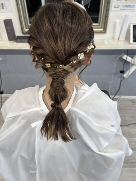 ソエル(soel) 結婚式　ヘアアレンジ