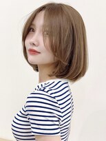 セイドット オモテサンドウ(Say. omotesando) Say.ひし形ボブレイヤーボブ韓国ボブヘーゼルグレージュ韓国風