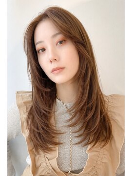 ネオリーブ チロル 横浜西口店(Neolive CiroL.) ミディアムレイヤーカット/似合わせカット/大人ガーリー【横浜】