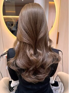 ロンド アンブル 四条烏丸(Lond ambre) 平野実花/グレージュ/オリーブ/ブリーチなし/ダブルカラー