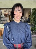 ボブパーマ　コンパクトボブ　パーマ