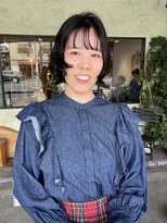 ロカリタ キョウト 河原町三条店(ROCAReTA kyoto)&nbsp;ボブパーマ　コンパクトボブ　パーマ