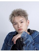 アストラ(ASTRA)&nbsp;MEN’S HAIR/サーフカール/刈り上げセンターパート