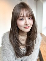 アイティーバイアルバム 八王子店(IT by ALBUM) イメチェン韓国ヘアロング顔周りレイヤー_F31520