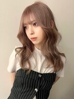 アルコイリスバイドールヘアー(ARCOIRIS by Dollhair) ミルクティーベージュ/ハイトーンカラー/レイヤーカット/韓国
