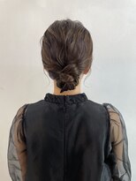 ジゼル ビエラ博多テラス店(GiseL)&nbsp;シニヨンヘア/結婚式/パーティーヘア