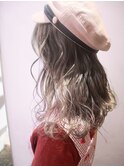 ベージュグラデーション/ホワイトベージュ/ホワイトモカブラウン