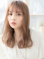 モッズヘア 上尾西口店(mod's hair)&nbsp;外国人風オリーブカラーナチュラルストレートa上尾20代30代40代