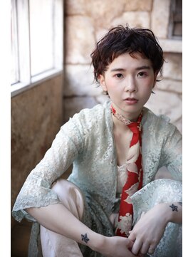 カライングドゥ(ing deux) 【～ing deux】ワイドバングフレンチショート【随原麻由】